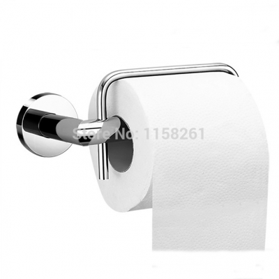 euro style bathroom accessories products solid brass chrome toilet paper holder,roll holder, holder without cover fm-3686
