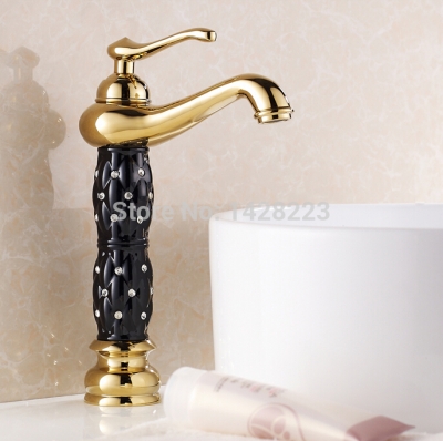 fashion deck mounted bathroom basin sink mixer taps single handle and cold basin faucet