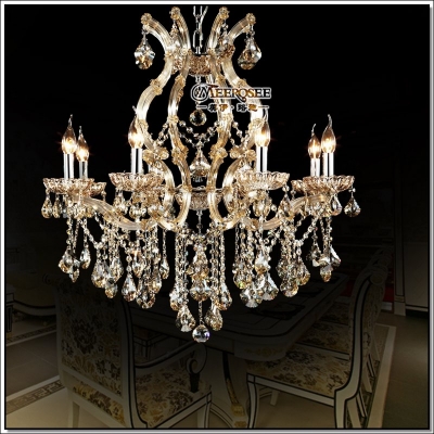 incandescent luminaire suitable for led bulb antique hanging lamp crystal chandelier meerosee chrystal light fixture for bedroom [crystal-chandelier-maria-theresa-2220]