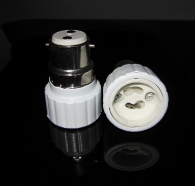 lamp base b22 to gu10 adapter converter led lamp lights bulb adapter b22 to gu10 converter
