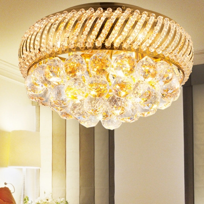luxury crystal ceiling lamp bed room ceiling lights aisle lights crystal modern ceiling lights 45 cm ( 17.8 inch ) diameter
