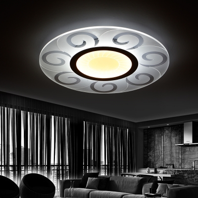 super-thin modern led ceiling lights for indoor lighting plafon led ceiling lamp fixture living room bedroom lamparas de techo [modern-super-thin-acrylic-led-ceiling-lights-7627]