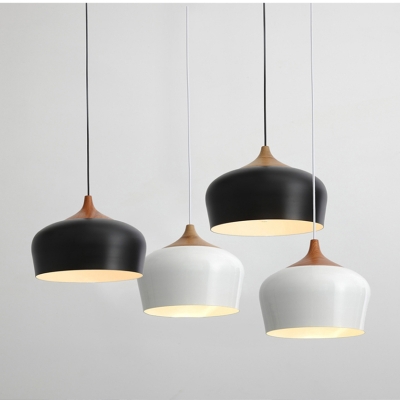 1 pieces modern pendant light wood lamp e27 socket hanging light, restaurant bar and living room bedroom lighting