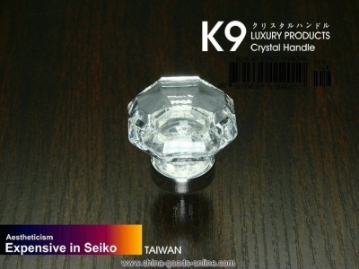 (4 pieces/lot) 33mm viborg k9 glass crystal knobs drawer handle& cabinet pulls &drawer knobs, sa-954-pss