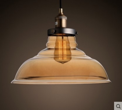 60w edison reto loft style industrial lighting vintage pendant light fixtures with glass lampshade,lustres pendente de teto [loft-pendant-light-6250]
