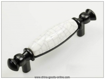 ceramic kitchen or bathroom pulls knobs handles(c.c.64mm, 95mm)