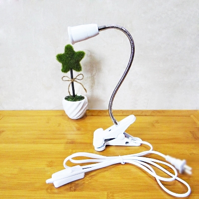 e27 led desk lamp; rotate 360 degrees holder belt clip switch abajur; led grow light lamp holder, universal clamp table lamp