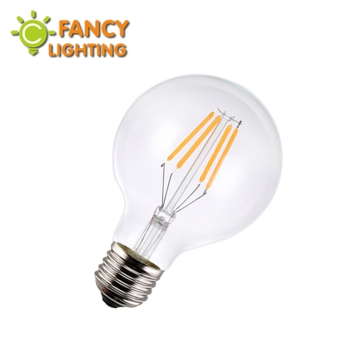 g80 4w 6w 8w dimmable led edison filament light bulb 2300/2700k e27 110/220v 360 degree energy saving replace incandescent bulb [led-edison-filament-bulb-795]