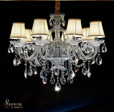 luxury chandelier crystal fashion k9 top crystal lamp lighting transperant light modern crystal lamp luxury chandelier lighting [6-8-10-arm-lights-352]