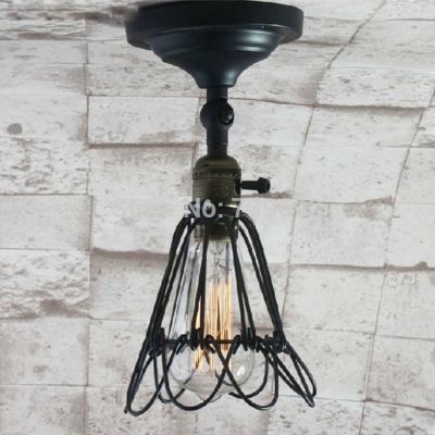 new creative vintage industrial iron ceiling lights rh loft for home coffee bar restaurant kitchen lights dia.10*h30cm [ceiling-lamps-4708]
