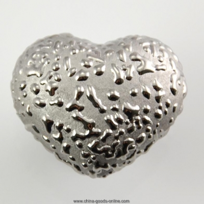 silver dot heart-shaped ceramic drawer kitchen cabinet cupboard door handles knobs pulls [Door knobs|pulls-2169]
