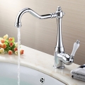 traditional chrome finish brass pull out water kitchen sink faucet tap ,torneiras para pia cozinha grifo cocina