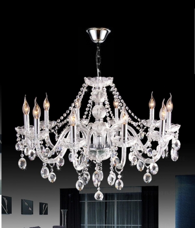 10 light chandelier luxury k9 crystal chandelier lighting modern crystal living room bedroom chandelier [6-8-10-arm-lights-320]