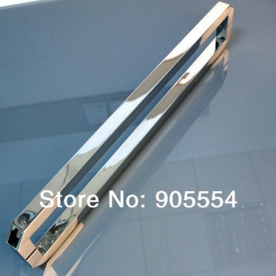 1000mm chrome color 2pcs/lot 304 stainless steel gate glass door long handle