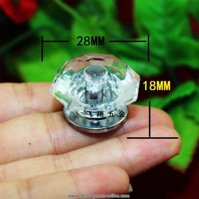 10pcs/lot diamond shape acrylic knob mini transparent drawer pulls knobs luxury jewerly box pull hanle crystal cabinet knobs