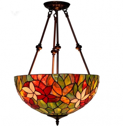 16-inch european chandelier bedroom villa restaurant bar creative personality retro glass,yslc-9,