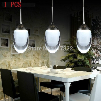 1pcs led small modern mini contemporary chandelier ceiling light fixture lamp [modern-droplight-5128]