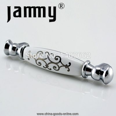 2pcs for 96mm ceramic furnitures handles and knobs with best quality,carbinet pulls