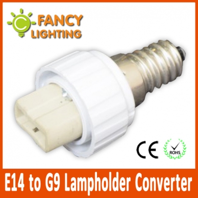 5 pcs/lot e14 to g9 lamp holder converter light holder converter light lamp bulb adapter converter bulb holder converter