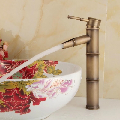 bathroom tap bath faucets tap toilet antique brass finishing basin faucets single hand wash basin tap zly-6660