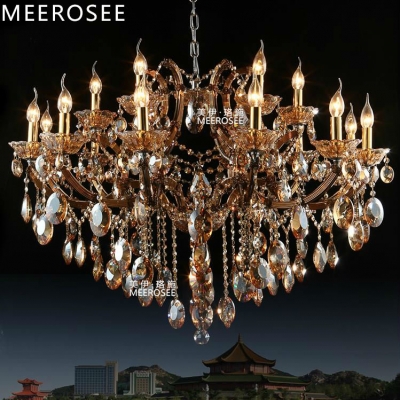 coffe with amber mixed maria theresa crystal chandelier lamp/light/lighting fixture el foyer chandelier lusters chrystal [crystal-chandelier-maria-theresa-2200]