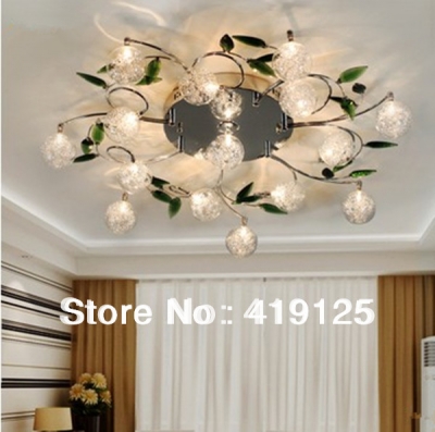 est fashion crystal ceiling light modern for living-room bedroom whole & retail 10lights d68* h15cm [modern-ceiling-light-1479]