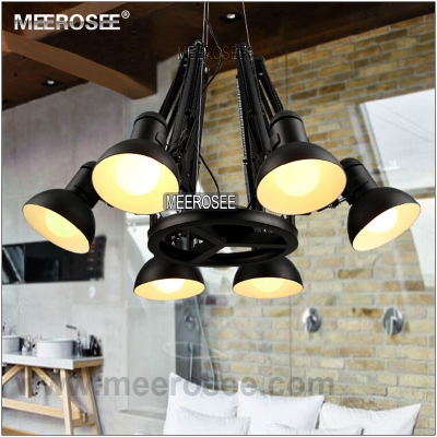 modern black pendant light / lamp black suspension hanging light fixture for dining room, bedroom [pendant-light-7222]