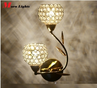 modern luxury crystal wall sconce lamp bed room lighting wall lamp modern crystal lamp k9 first level self switch
