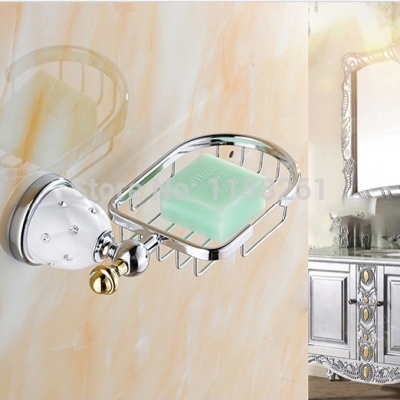 new chrome finish brass soap basket /soap dish/soap holder /bathroom accessories,bathroom furniture toilet vanity 5106 [soap-dish-amp-holder-7809]