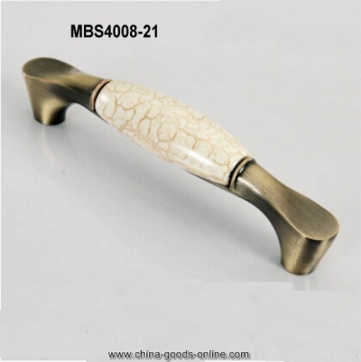 qd990 128mm 5.04" vintage ceramic cabinet cupboard knob drawer wardrobe pulls handles [Door knobs|pulls-1466]