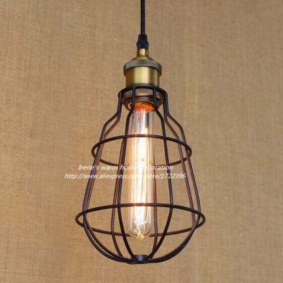 retro industrial vintage loft style metal pendant light for bar home lightings,pendant light e27*1 bulb included,90v~260v
