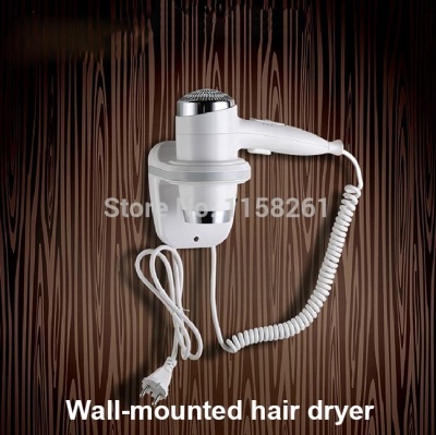 wall mounted el hair dryer guesthouse wall-mounted hairdryer 1000w eu,uk and us adapter plug hsd-90284 [hair-dryer-holder-amp-clothes-horse-3626]