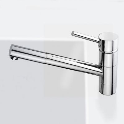 whole and retail promotion chrome brass bathroom basin faucet cold sink mixer tap swivel spout faucet 6085 [chrome-bathroom-faucet-1793]