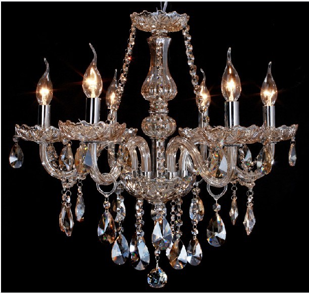 beautiful modern k9 crystal pendant chandelier lights include lamp shade , vintage chandelier light w60cm x h60cm lighting lamps