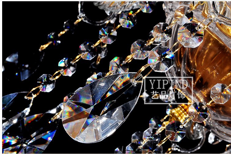 chandelier 8 light modern fashion gold crystal lamp crystal chandelier light fashion crystal chandelier lighting
