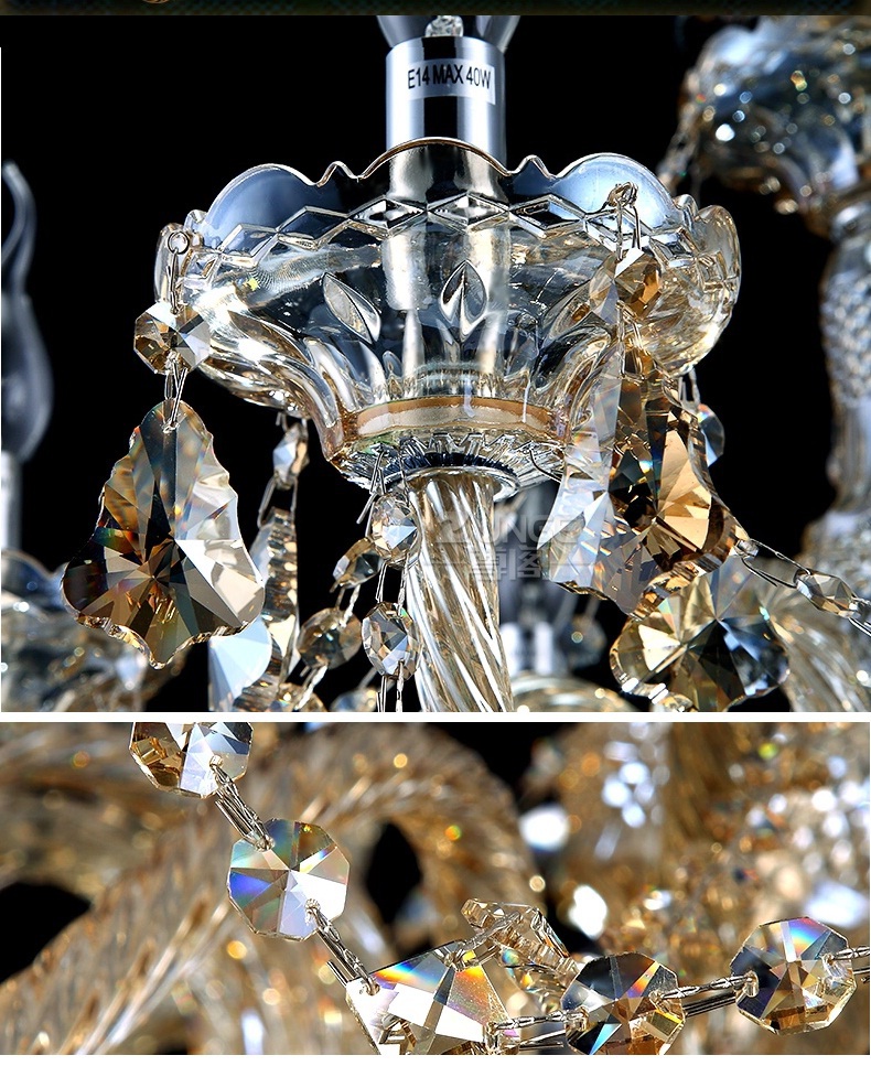 luxury modern crystal chandelier for living room bedroom lamp modern chandelier crystal lighting top k9 lamp