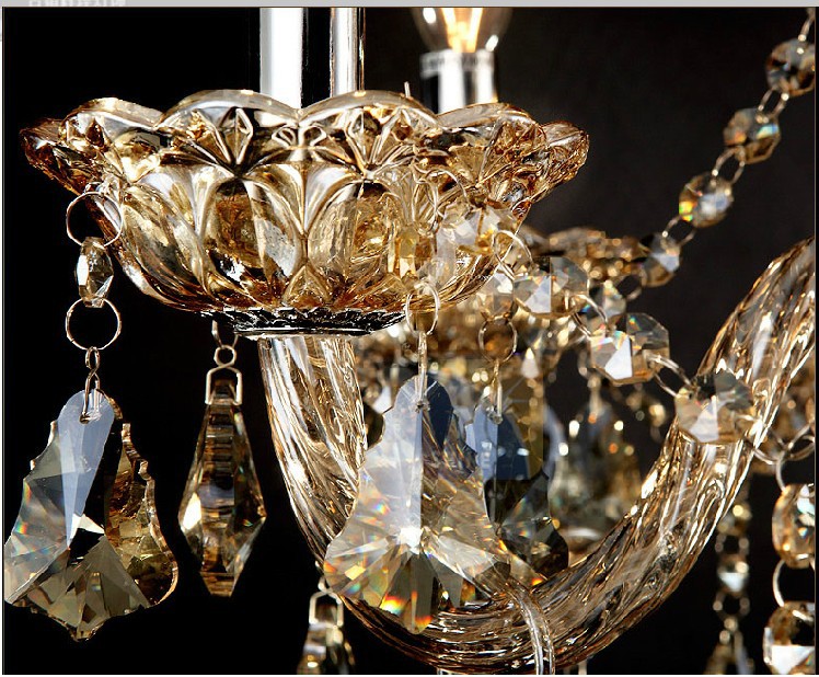 top k9 crystal chandelier luxury crystal lamp for bed room dining room living room lighting crystal fashion crystal lamp