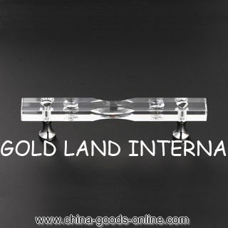 96mm pure brass k9 crystal glass handle/cabinet handle