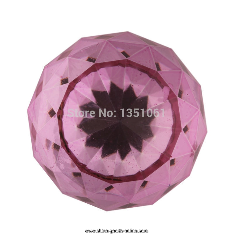 modern furniture sphere light pink crystal single-arch bedroom handles knobs pnlo - Click Image to Close