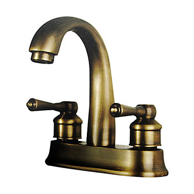 antique inspired bathroom sink basin faucet tap - polished brass finish,torneiras para de banheiro misturador