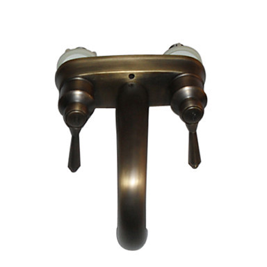 antique inspired bathroom sink basin faucet tap - polished brass finish,torneiras para de banheiro misturador