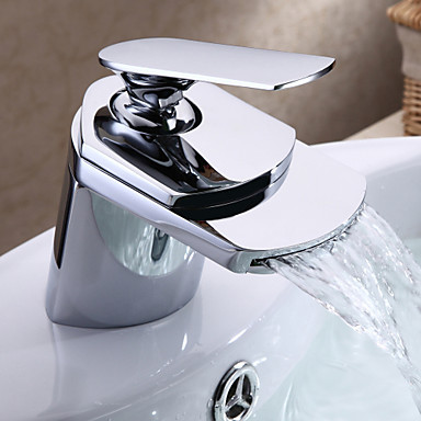 bathroom basin sink faucet contemporary design waterfall water tap ,torneira para de banheiro misturador