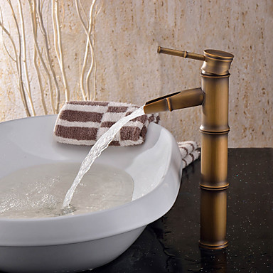 bathroom sink basin faucet tap antique brass finish,robinet torneira para de banheiro parede