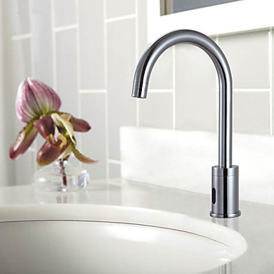 brass sensor chrome finish bathroom basin sink faucet tap ,torneiras para de banheiro misturador