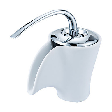 chrome single handle centerset waterfall bathroom sink basin faucet tap, grifostorneira para de banheiro monocomando