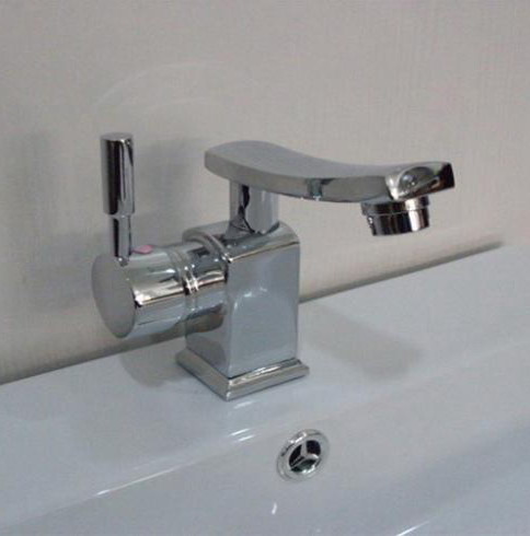 contemporary and cold water bathroom mixer tap, deck mounted basin faucet