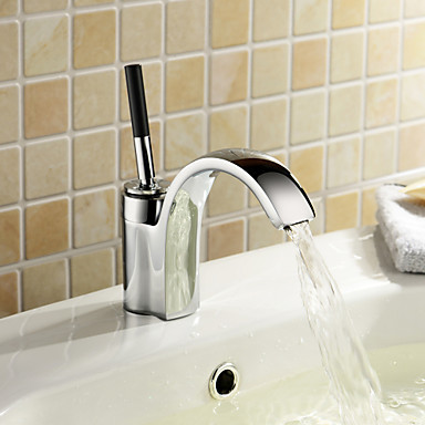 single handle centerset waterfall water bathroom basin sink faucet tap ,torneira parede de banheiro misturador