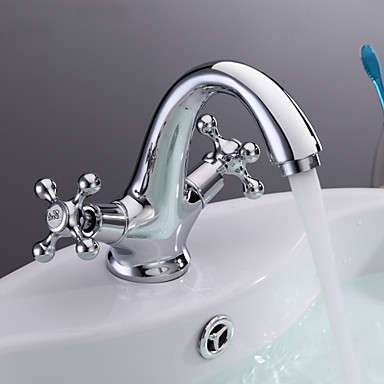 two handles chrome centerset bathroom basin sink faucet tap ,torneira para de banheiro misturador