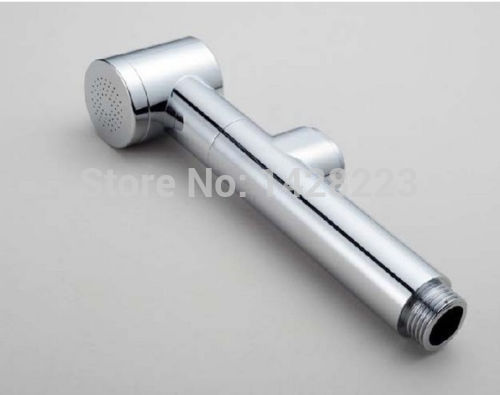 chrome finished dual handle bathroom wash faucet for toilet triangle valve brass woman bidet taps