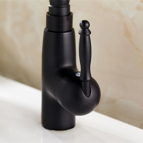 whole and retail retro black bathroom faucet single handle deck mounted kitchen vessel sink faucet ast1305